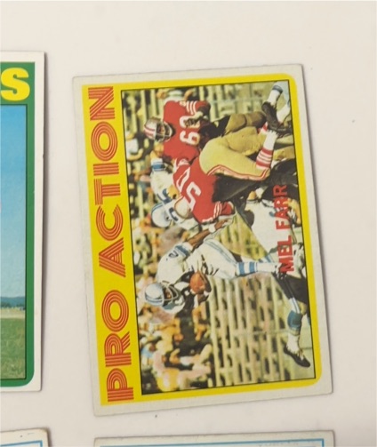 1972 Topps #250 Mel Farr — front