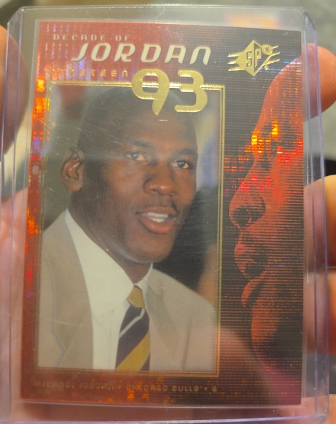 1999-00 Upper Deck SPx Decade of Jordan #J5 Michael Jordan — front