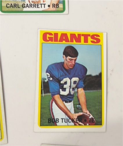 1972 Topps #185 Bob Tucker — front