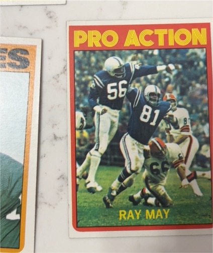 1972 Topps #262 Ray May — front