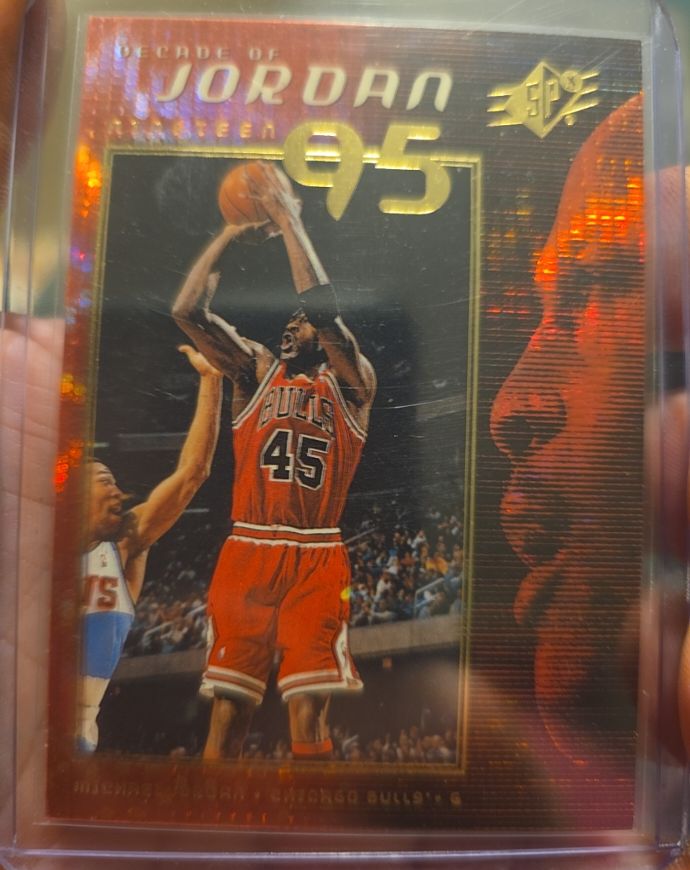 1999-00 Upper Deck SPx #J6 Michael Jordan — front