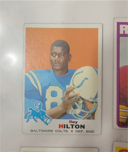 1969 Topps #160 Roy Hilton — front