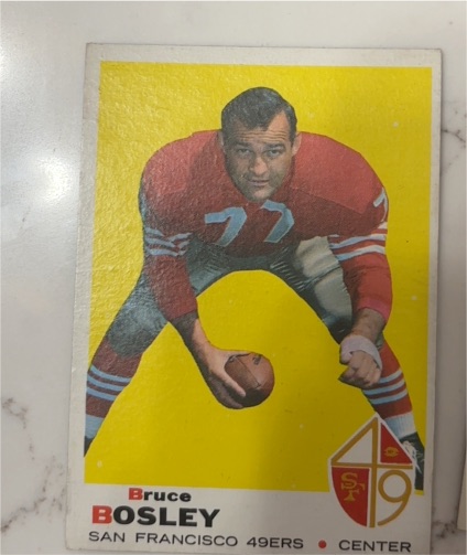 1969 Topps #157 Bruce Bosley — front