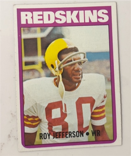1972 Topps #142 Roy Jefferson — front