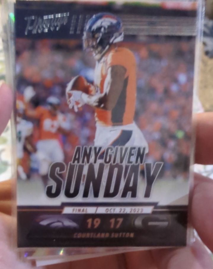 2024 Panini Prestige Any Given Sunday #AGS-CSN Courtland Sutton — front