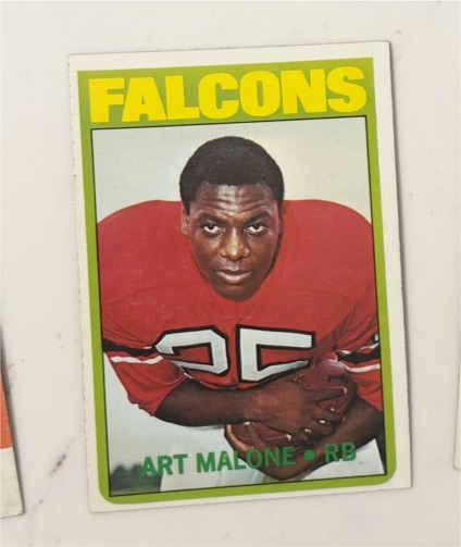 1972 Topps Football #148 Art Malone — front