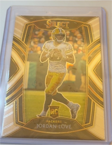 2020 Panini Select Club Level #247 Jordan Love — front