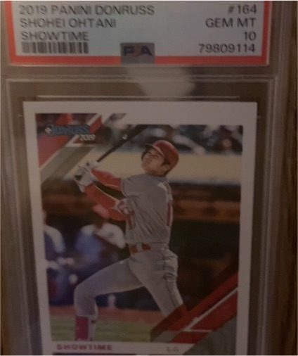 2019 Panini Donruss #164 Shohei Ohtani Showtime — front