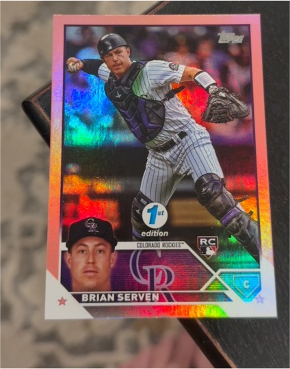 2023 Topps Series 1 #41 Brian Serven — front