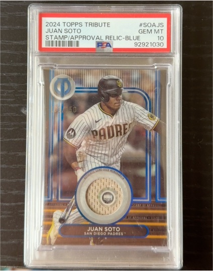 2024 Topps Tribute #SOAJS Juan Soto — front