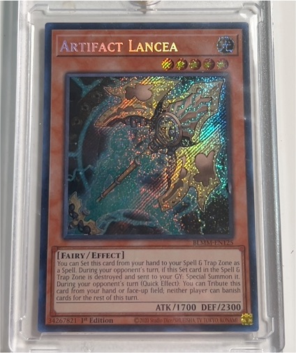 Artifact Lancea BLHR-EN079 Battles of Legend: Hero's Revenge — front