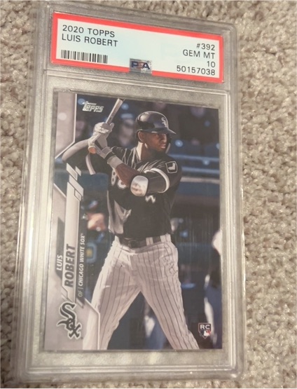 2020 Topps #392 Luis Robert — front