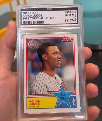 2018 Topps 1983 Topps All-Stars #83AS-1 Aaron Judge — front