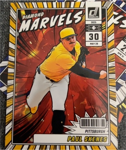 2025 Donruss Diamond Marvels #1 Paul Skenes — front