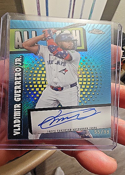 2024 Topps Tribute Autographs #55 Vladimir Guerrero Jr. — front