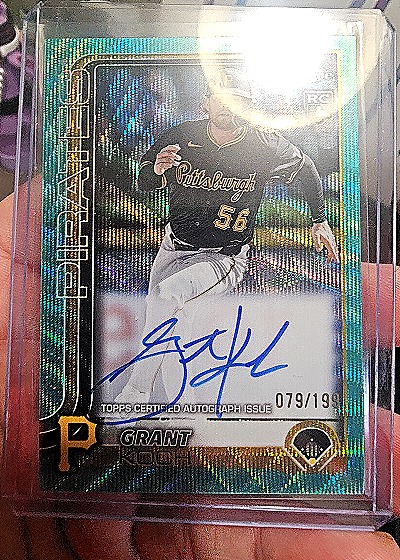 2025 Topps Chrome #RA-GKO Grant Koch — front