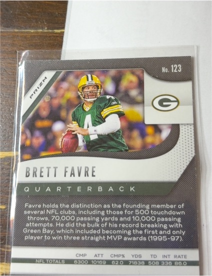 2024 Panini Prizm #123 Brett Favre — front