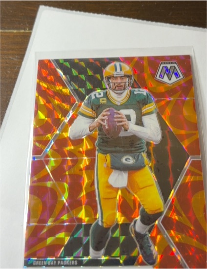 2020 Panini Mosaic #79 Aaron Rodgers — front