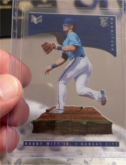 2022 Panini Chronicles Magnitude #15 Bobby Witt Jr. — front
