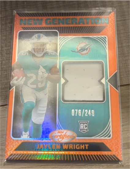 2024 Panini Certified New Generation #076 Jaylen Wright — front