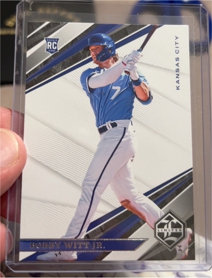 2022 Panini Chronicles Limited #15 Bobby Witt Jr. — front