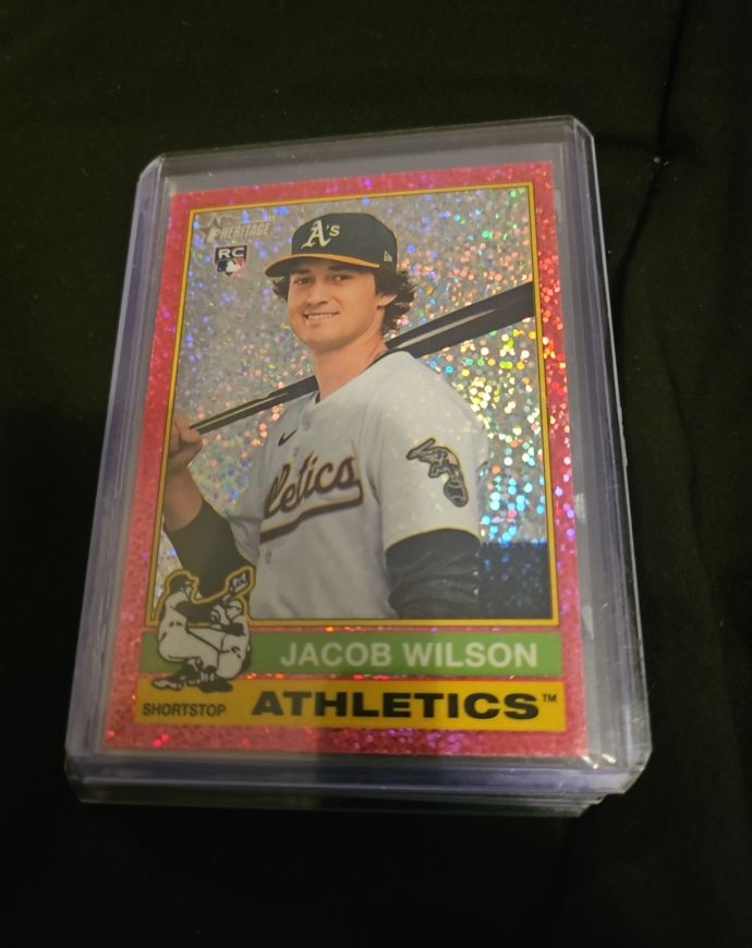 2025 Topps Heritage #15 Jacob Wilson — front