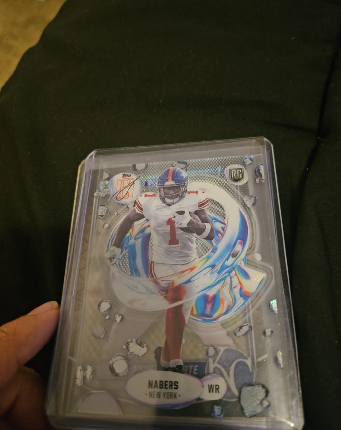 2024 Topps Signature Class Fluidity #F-7 Malik Nabers — front