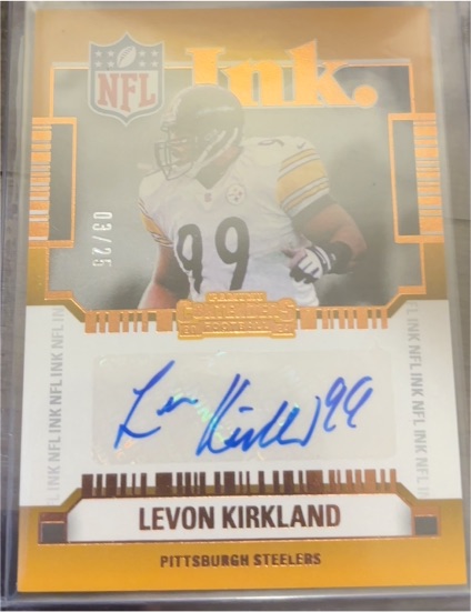 2024 Panini Contenders NFL Ink #INK-LKI Levon Kirkland — front