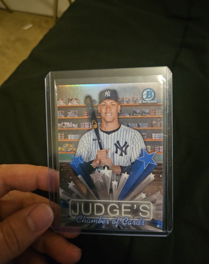 2025 Bowman Chrome Hobby Stars #HS-11 Aaron Judge — front