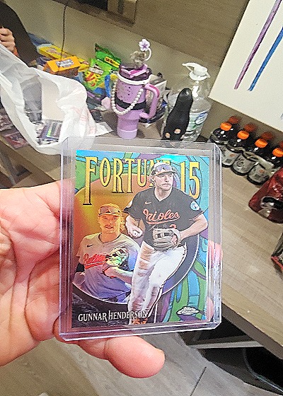 2025 Topps Chrome #F15-2 Gunnar Henderson — front