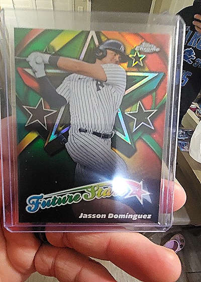 2025 Topps Chrome #FS-10 Jasson Dominguez Future Stars — front
