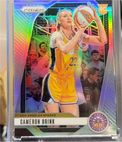 2024 Panini Prizm WNBA #127 Cameron Brink — front