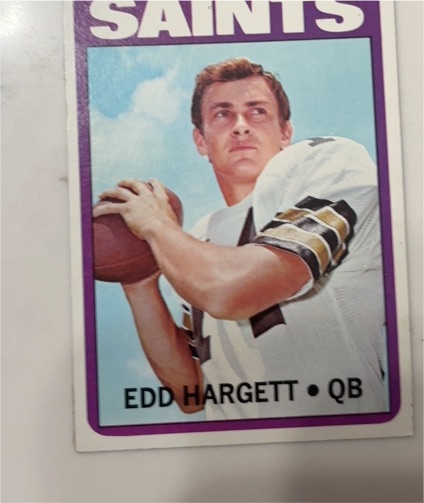 1972 Topps #191 Edd Hargett — front
