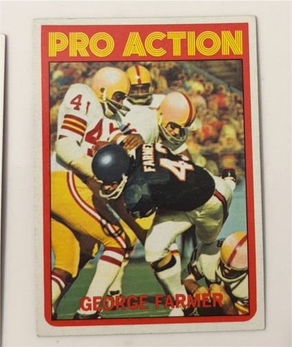 1972 Topps #252 George Farmer — front