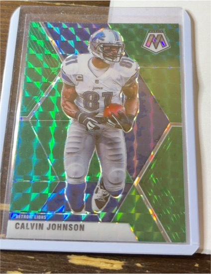 2020 Panini Mosaic #75 Calvin Johnson — front