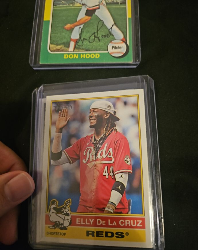 2024 Topps Heritage #44 Elly De La Cruz — front