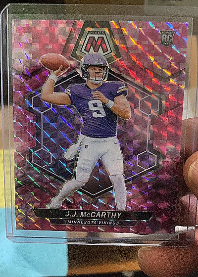 2024 Panini Mosaic #310 J.J. McCarthy — front