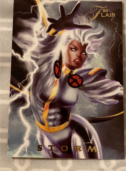 1994 Fleer Flair Marvel Universe Power Blast #6 Storm — front