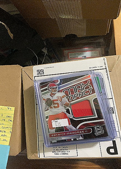 2024 Panini Spectra Max Impact Patch Patrick Mahomes II — front