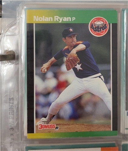 1989 Donruss #154 Nolan Ryan Houston Astros — front