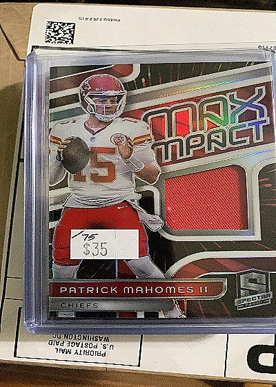 2024 Panini Spectra Max Impact #MI-PMA Patrick Mahomes II — front
