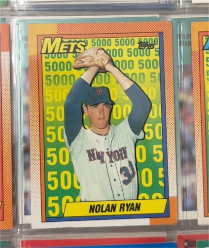 1990 Topps #2 Nolan Ryan — front