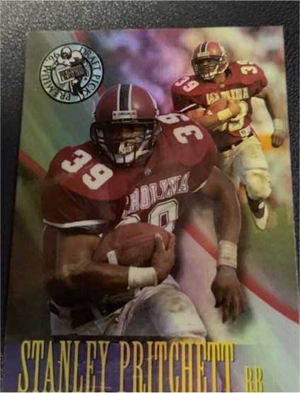 1996 Press Pass Holofoil #31 Stanley Pritchett — front