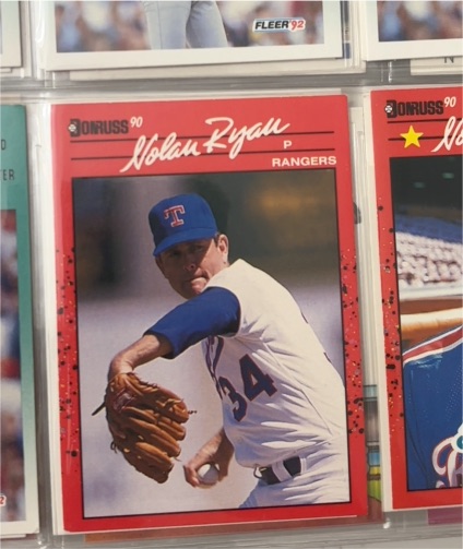 1990 Donruss #166 Nolan Ryan — front