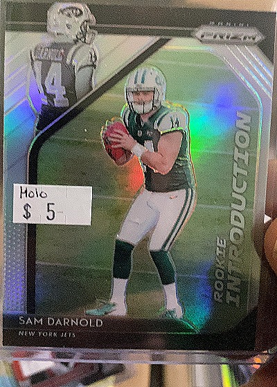 2018 Panini Prizm #311 Sam Darnold Rookie Introduction — front