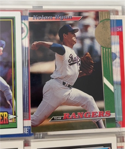 1993 Stadium Club Texas Rangers #1 Nolan Ryan — front