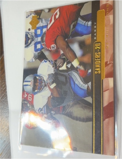 1999 Upper Deck #76 Barry Sanders — front