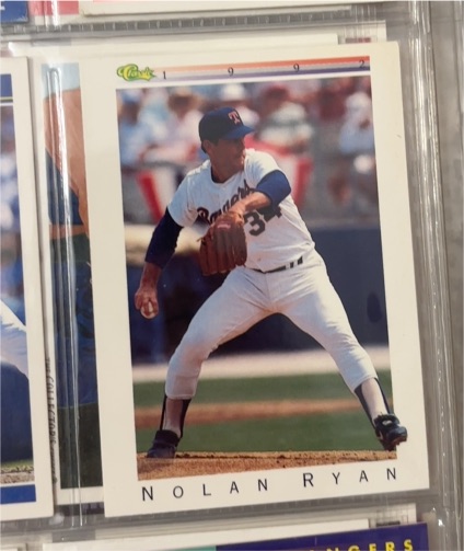 1992 Classic I #T78 Nolan Ryan — front
