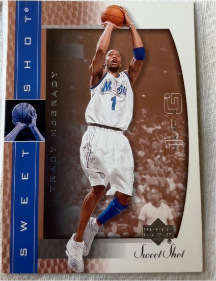 2003-04 Upper Deck Sweet Shot #59 Tracy McGrady — front