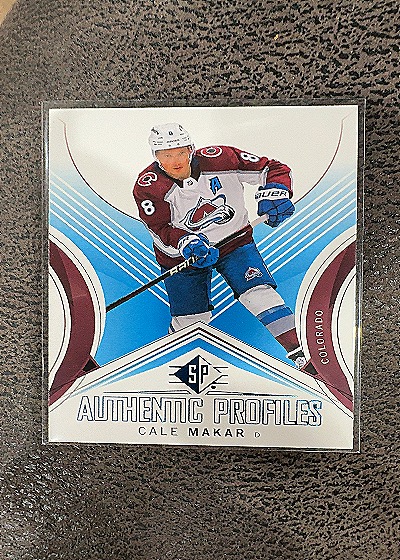 2024-25 Upper Deck SP Authentic Profiles #AP-2 Cale Makar — front